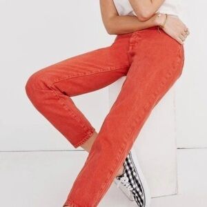 Madewell mom jeans 27